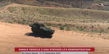 Single-Vehicle C-UAS Stryker Prototype for the US Army