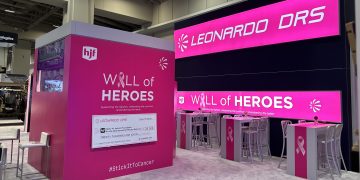 Leonardo DRS Celebrates Six Years of Going Pink at AUSA to Raise Money for Military Women and Family Members Suffering From Breast Cancer