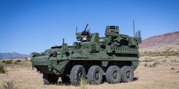 Leonardo DRS and BlueHalo Successfully Demonstrate New Counter-UAS Directed Energy Stryker, Shooting Down Drones in Live-Fire Engagement